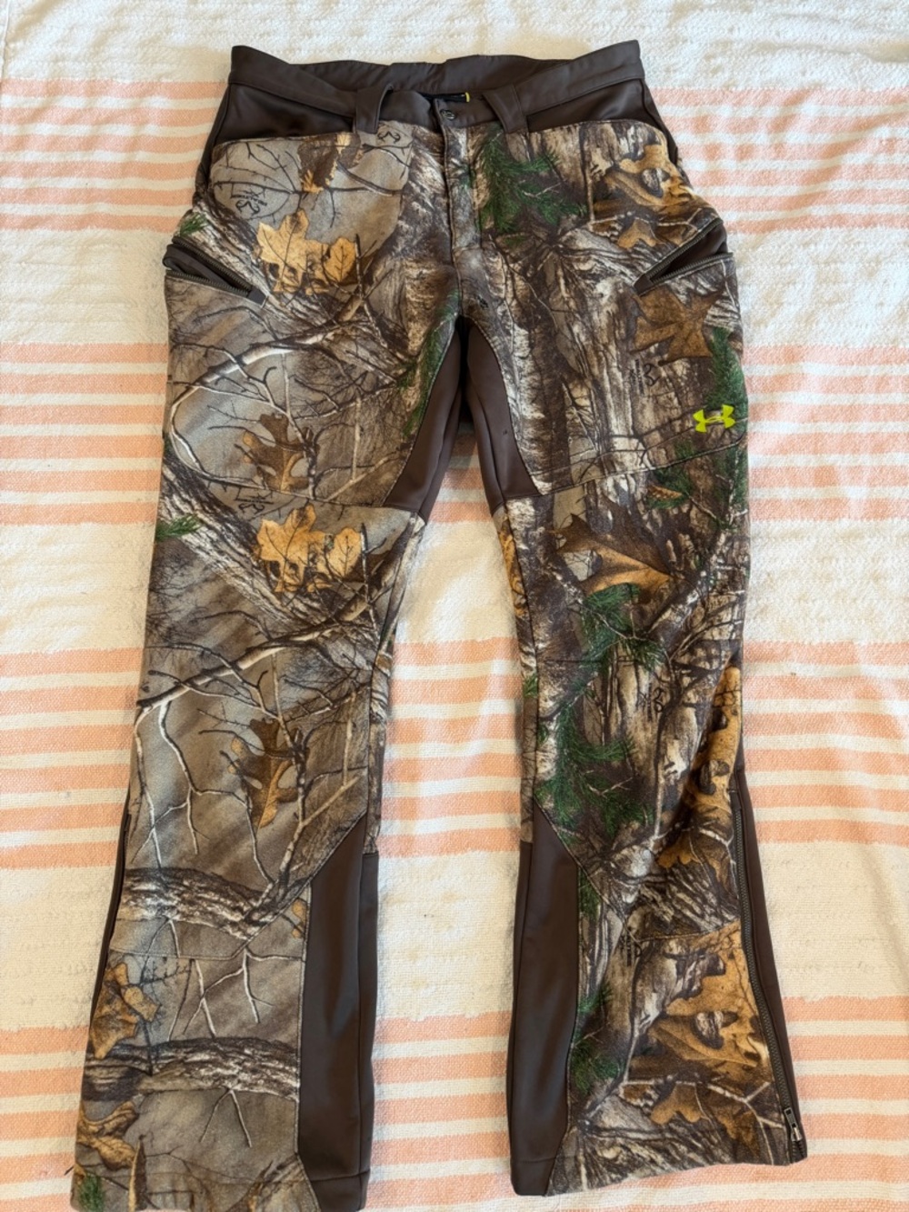 Under Armour Storm1 Cold Gear Realtree Camo Performance Hunting Pants